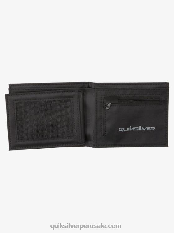 Quiksilver N8LNT725 hombres abedul lento aturdimiento ss cartera de tres pliegues de frescura