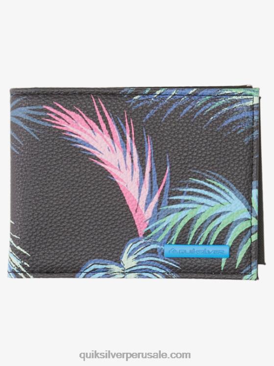 Quiksilver N8LNT726 hombres pista cartera de tres pliegues de frescura