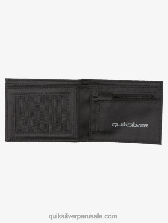 Quiksilver N8LNT726 hombres pista cartera de tres pliegues de frescura