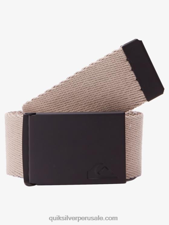 Quiksilver N8LNT44 hombres chispas de chocolate el cinturón de correas de mermelada