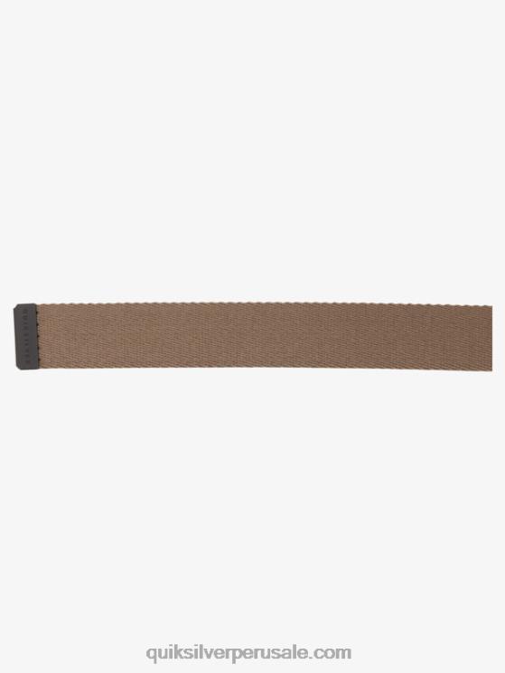 Quiksilver N8LNT44 hombres chispas de chocolate el cinturón de correas de mermelada