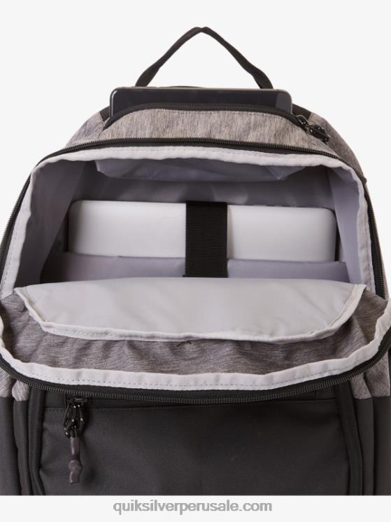Quiksilver N8LNT372 hombres brezo del patrimonio mochila hielera escolar 30l