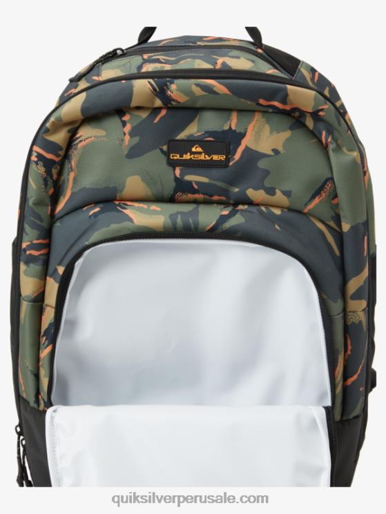 Quiksilver N8LNT373 hombres camuflaje - playa mochila hielera escolar 30l