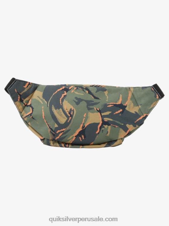 Quiksilver N8LNT608 hombres camuflaje - playa riñonera 3l caminante solitario