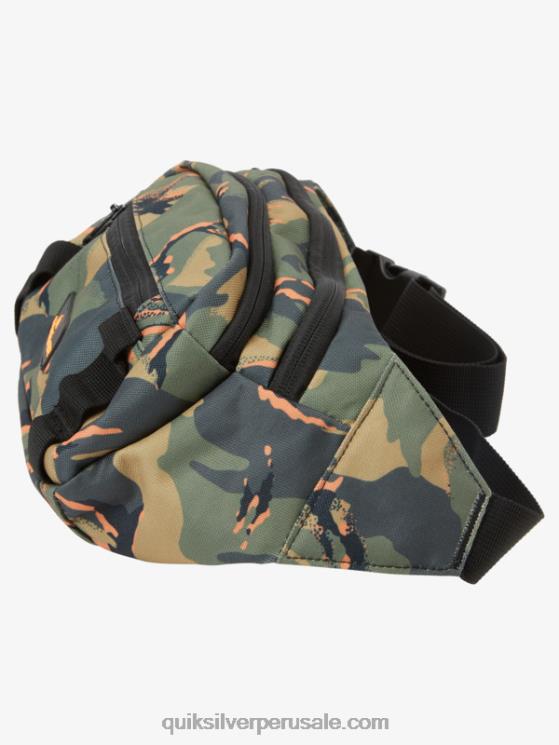 Quiksilver N8LNT608 hombres camuflaje - playa riñonera 3l caminante solitario