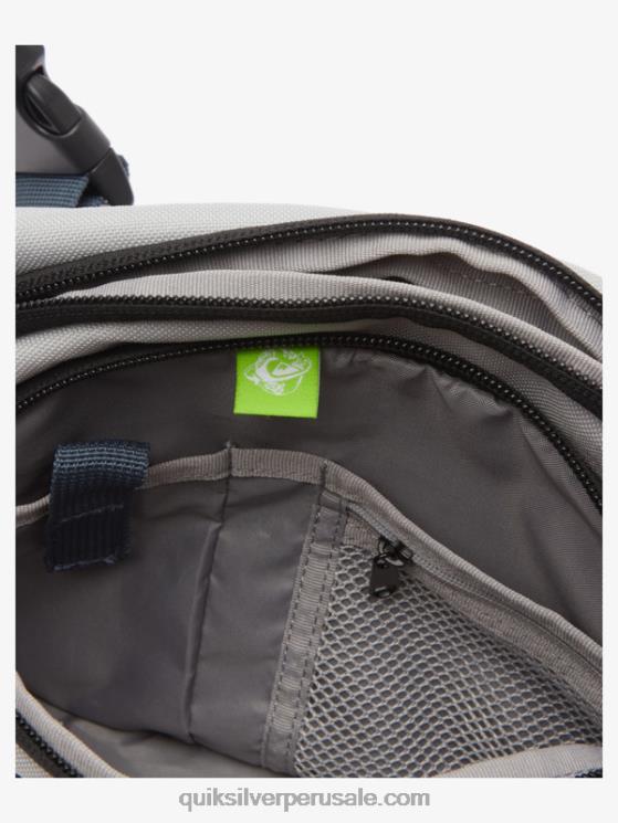 Quiksilver N8LNT610 hombres gris violeta riñonera 3l caminante solitario