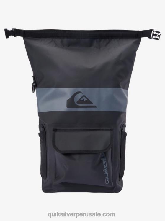 Quiksilver N8LNT859 hombres negro mochila de surf mediana sea stash 20l