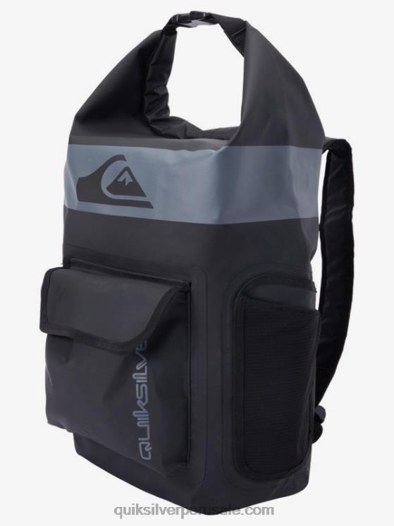 Quiksilver N8LNT859 hombres negro mochila de surf mediana sea stash 20l