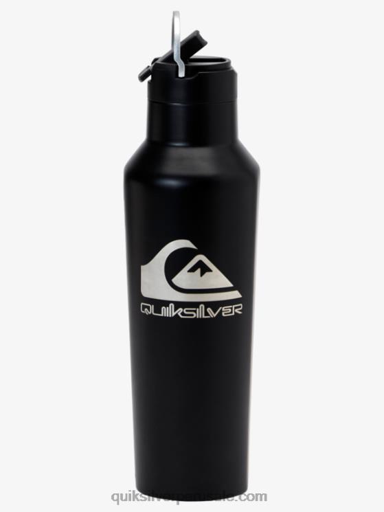 Quiksilver x Corkcicle N8LNT1181 hombres negro botella de agua
