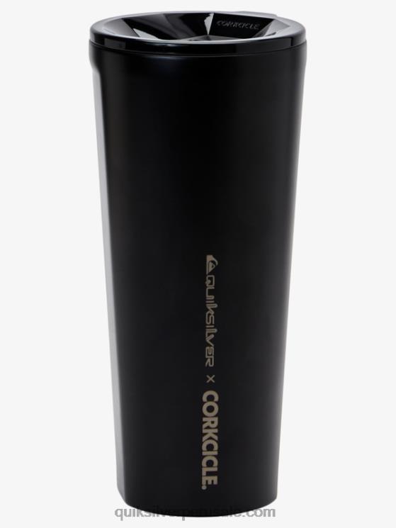 Quiksilver x Corkcicle N8LNT1216 hombres negro vaso clásico