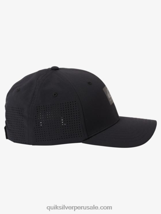 Quiksilver N8LNT1007 hombres negro gorra snapback waterman perf turf