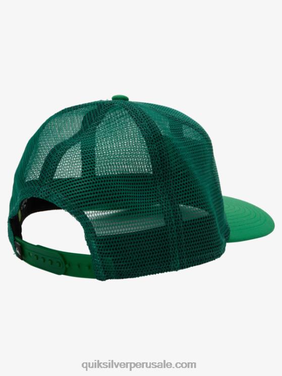 Quiksilver N8LNT1074 hombres follaje gorra de camionero con malla