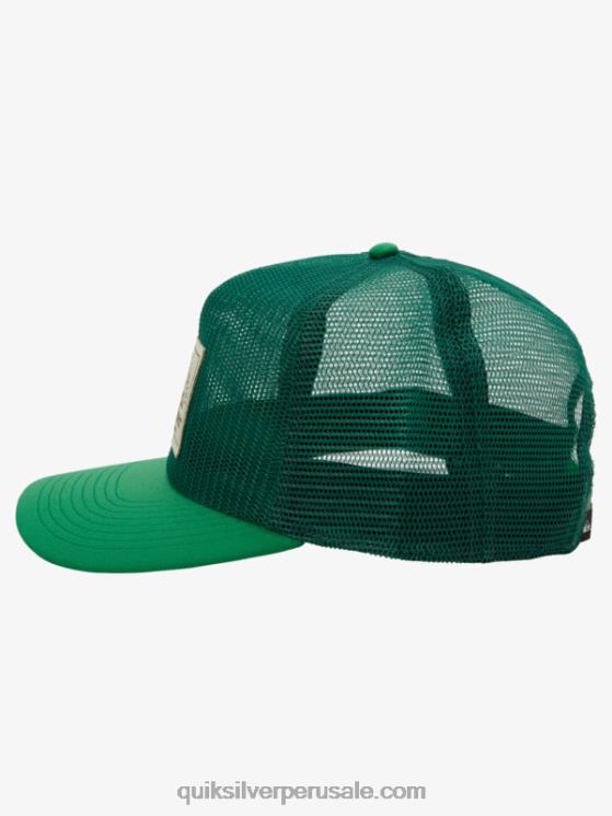 Quiksilver N8LNT1074 hombres follaje gorra de camionero con malla