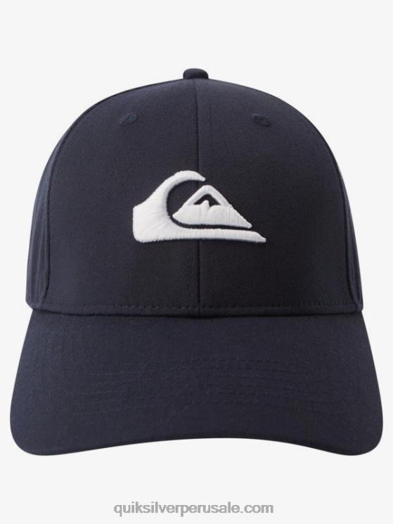 Quiksilver N8LNT1081 hombres verdadero brezo azul marino sombrero del snapback de las décadas
