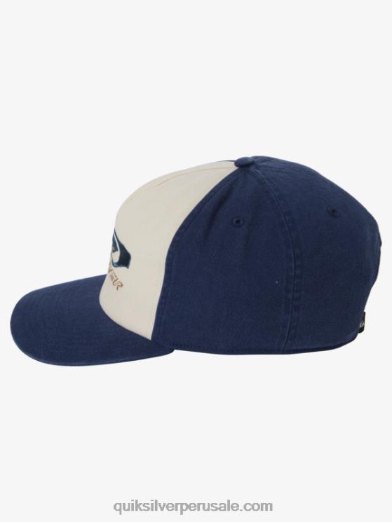 Quiksilver N8LNT1150 hombres chaqueta azul marino hacer una caminata gorra de beisbol