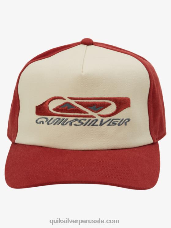 Quiksilver N8LNT1151 hombres Marsala hacer una caminata gorra de beisbol