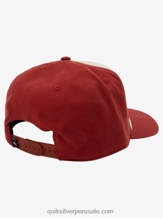 Quiksilver N8LNT1151 hombres Marsala hacer una caminata gorra de beisbol