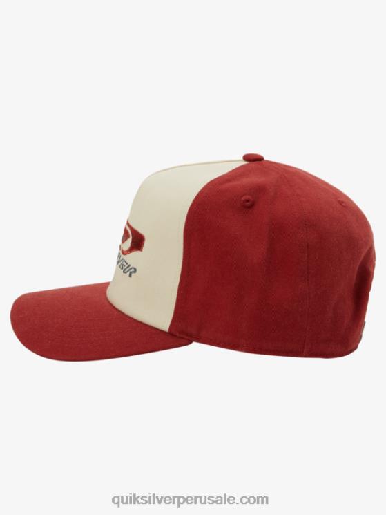 Quiksilver N8LNT1151 hombres Marsala hacer una caminata gorra de beisbol
