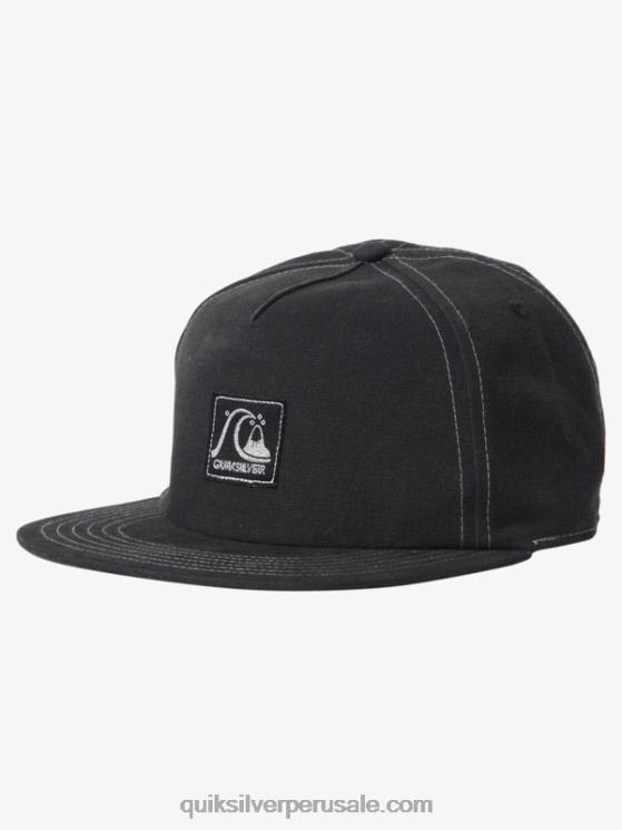 Quiksilver N8LNT1187 hombres negro gorra de beisbol original