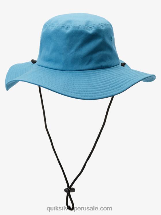 Quiksilver N8LNT124 hombres azul marroquí sombrero boonie safari bushmaster