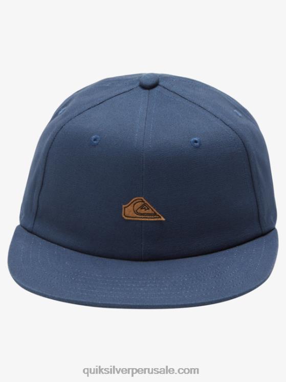 Quiksilver N8LNT1643 hombres pizarra oscura gorra snapback con gas