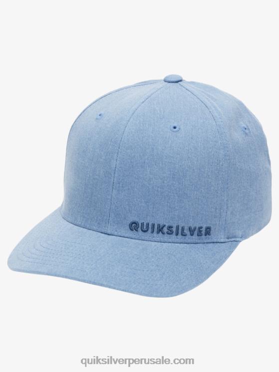 Quiksilver N8LNT1654 hombres chaqueta azul marino sombrero flexible con tirantes laterales