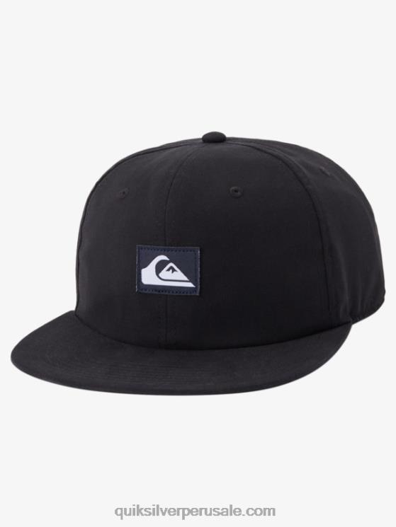 Quiksilver N8LNT1665 hombres negro sombrero snapback dólar de plata