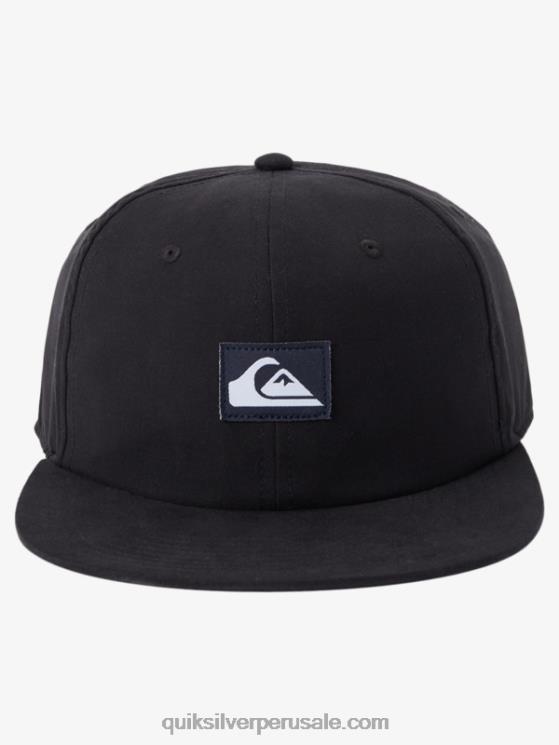 Quiksilver N8LNT1665 hombres negro sombrero snapback dólar de plata