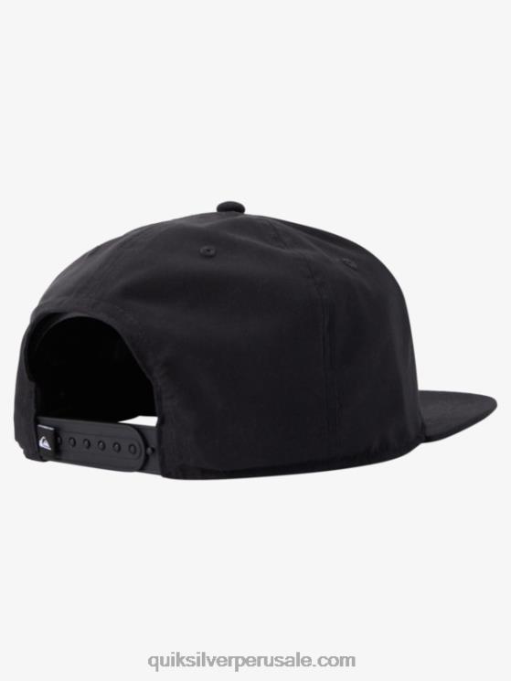 Quiksilver N8LNT1665 hombres negro sombrero snapback dólar de plata