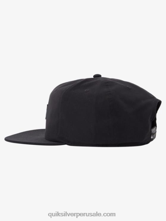 Quiksilver N8LNT1665 hombres negro sombrero snapback dólar de plata