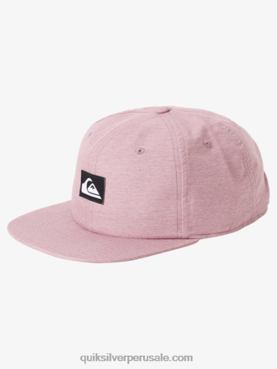 Quiksilver N8LNT1666 hombres brezo orquídea oscuro sombrero snapback dólar de plata
