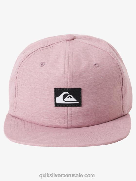 Quiksilver N8LNT1666 hombres brezo orquídea oscuro sombrero snapback dólar de plata