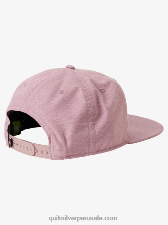 Quiksilver N8LNT1666 hombres brezo orquídea oscuro sombrero snapback dólar de plata