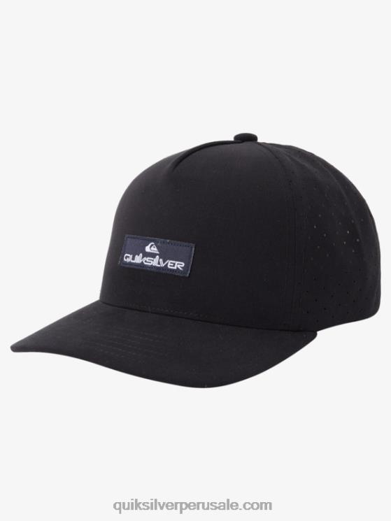 Quiksilver N8LNT1685 hombres negro sombrero de camionero de aguijón