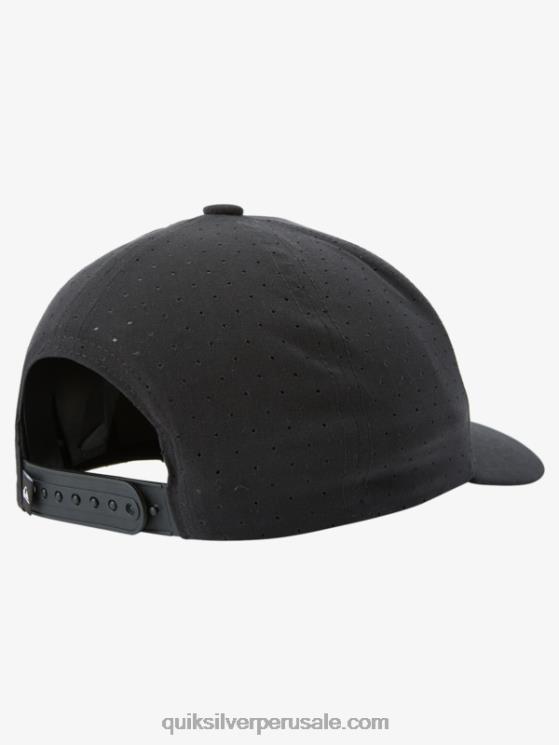 Quiksilver N8LNT1685 hombres negro sombrero de camionero de aguijón