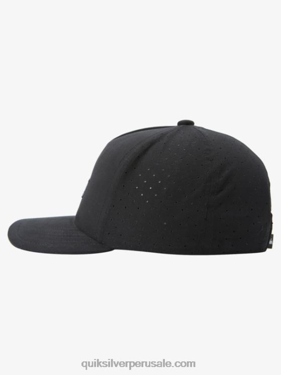 Quiksilver N8LNT1685 hombres negro sombrero de camionero de aguijón