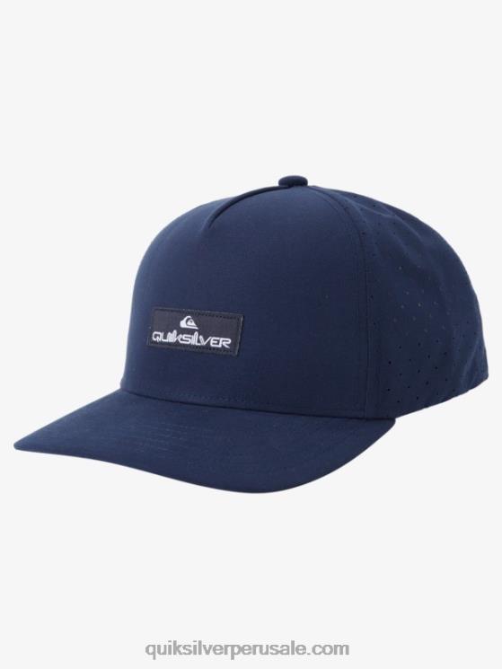 Quiksilver N8LNT1686 hombres chaqueta azul marino sombrero de camionero de aguijón