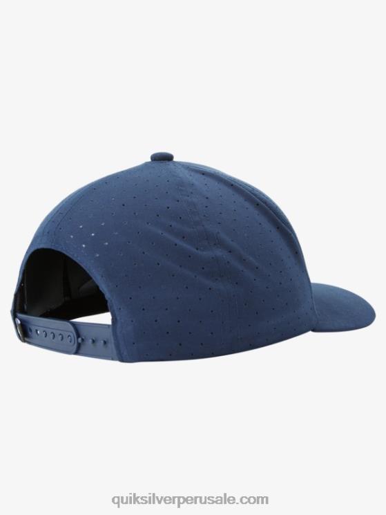 Quiksilver N8LNT1686 hombres chaqueta azul marino sombrero de camionero de aguijón