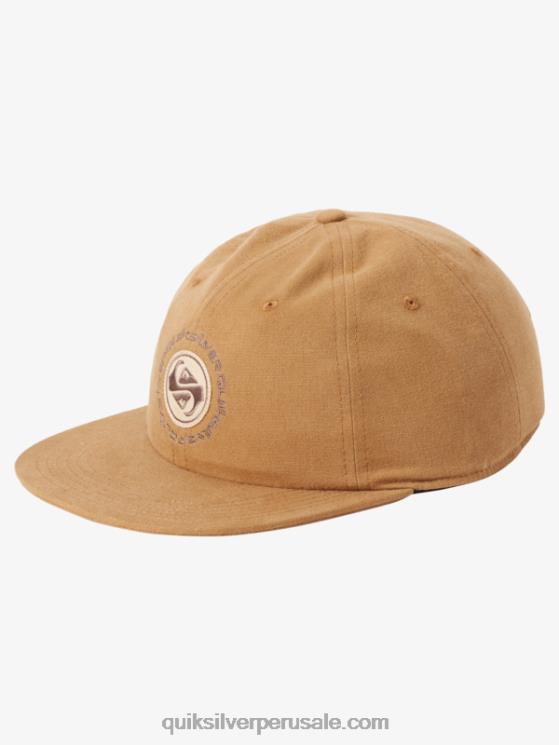 Quiksilver N8LNT1688 hombres espino amarillo gorra arvo kickback de lona