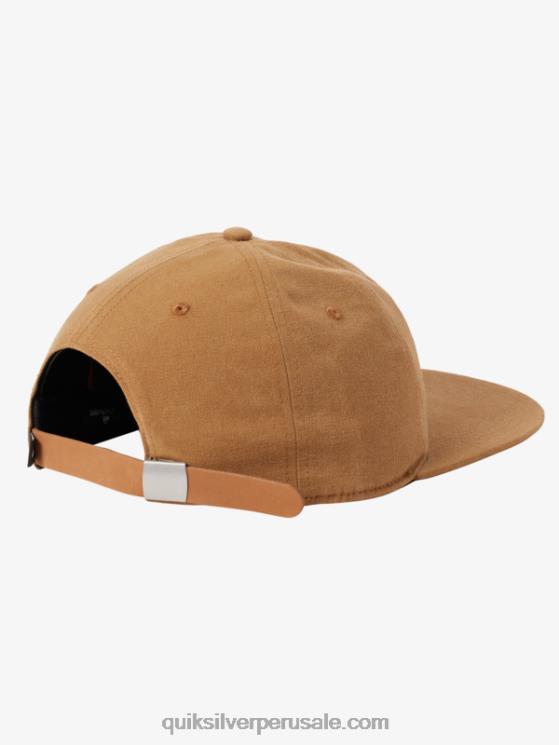 Quiksilver N8LNT1688 hombres espino amarillo gorra arvo kickback de lona