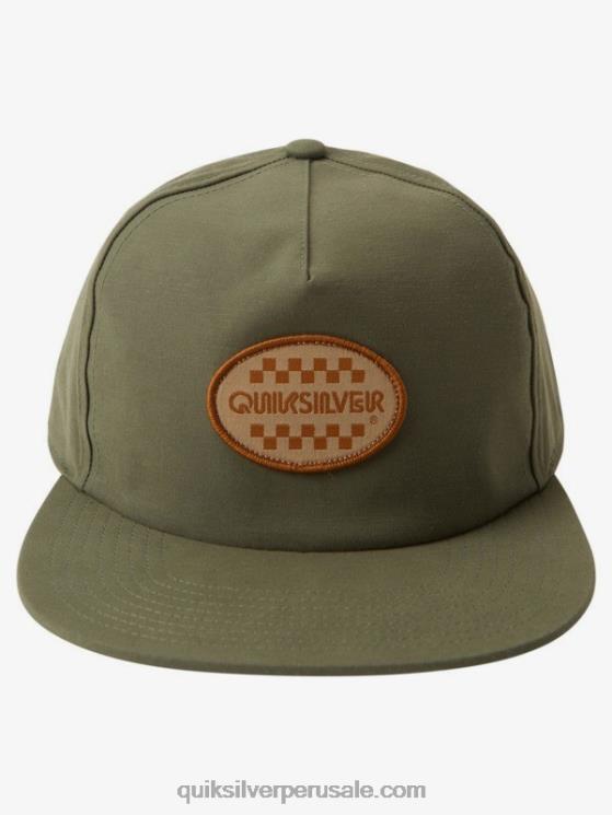 Quiksilver N8LNT1694 hombres tomillo gorra snapback patch mate