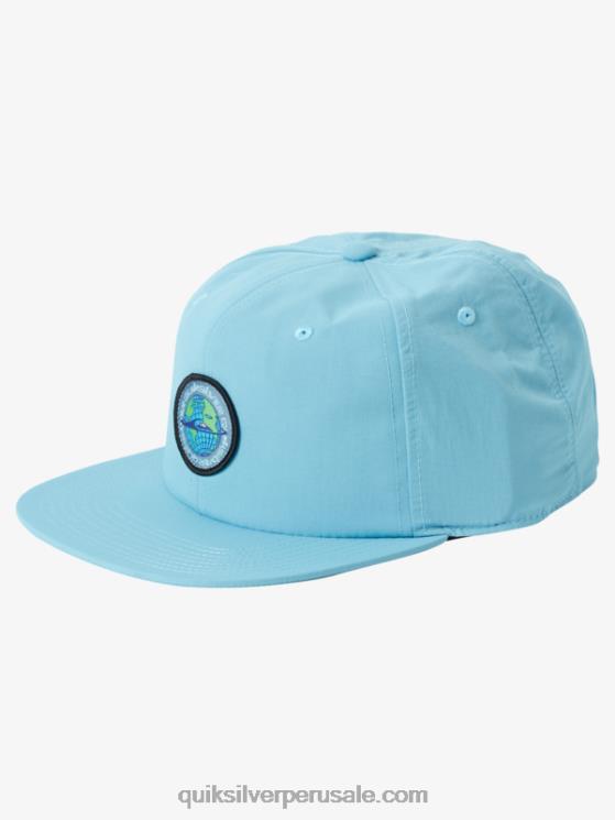 Quiksilver N8LNT1700 hombres delfinio azul gorra hidro inteligente snapback