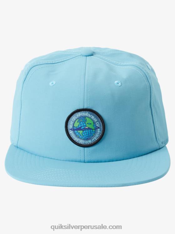 Quiksilver N8LNT1700 hombres delfinio azul gorra hidro inteligente snapback
