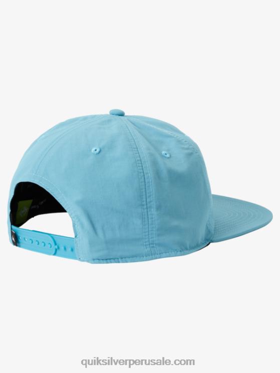 Quiksilver N8LNT1700 hombres delfinio azul gorra hidro inteligente snapback