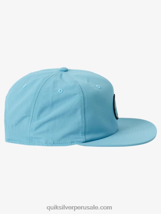 Quiksilver N8LNT1700 hombres delfinio azul gorra hidro inteligente snapback