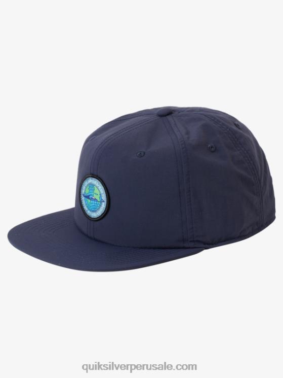 Quiksilver N8LNT1701 hombres chaqueta azul marino gorra hidro inteligente snapback