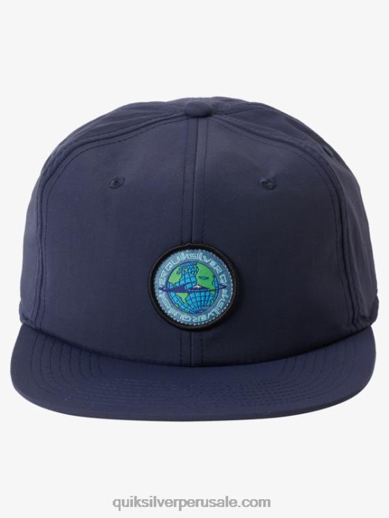 Quiksilver N8LNT1701 hombres chaqueta azul marino gorra hidro inteligente snapback