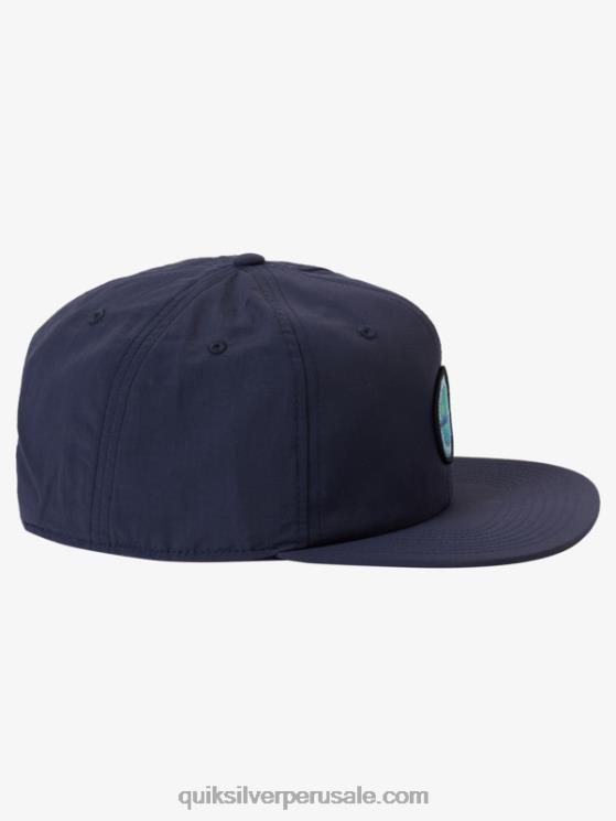 Quiksilver N8LNT1701 hombres chaqueta azul marino gorra hidro inteligente snapback
