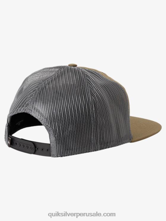 Quiksilver N8LNT1715 hombres tomillo sombrero de camionero de una sola aleta