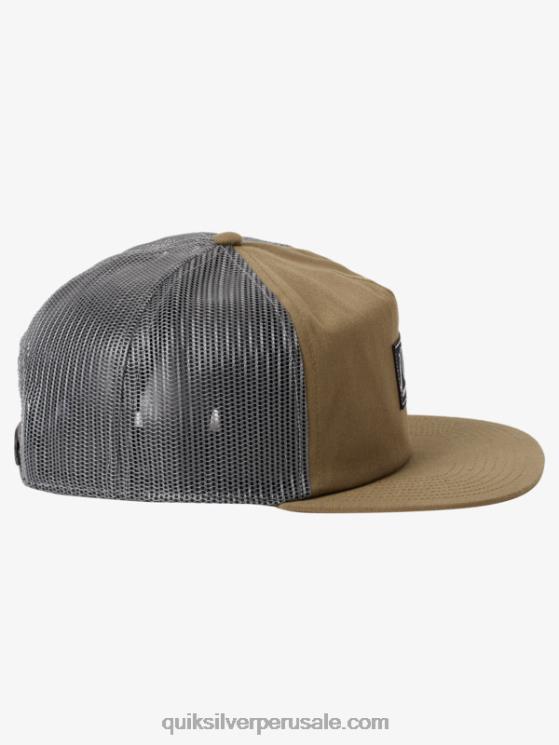 Quiksilver N8LNT1715 hombres tomillo sombrero de camionero de una sola aleta